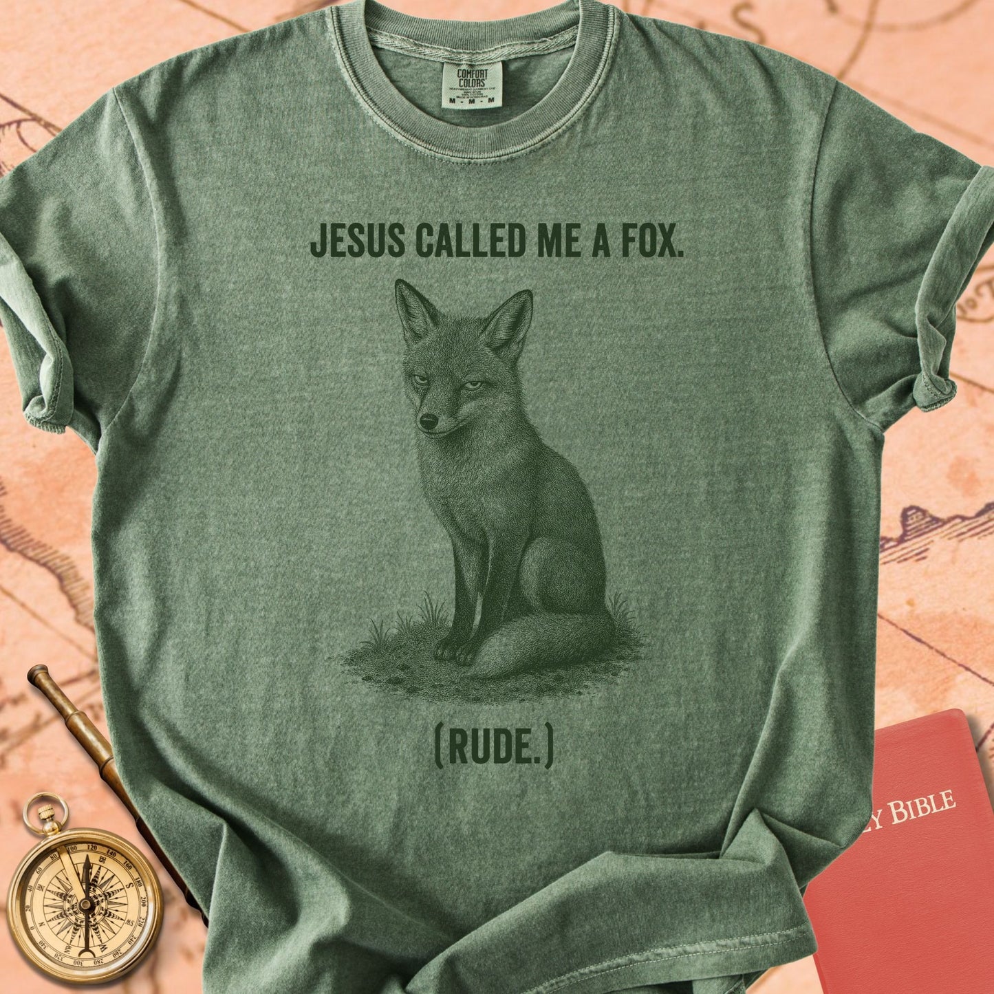 Jesus Called Me a Fox (Rude) Premium T-shirt