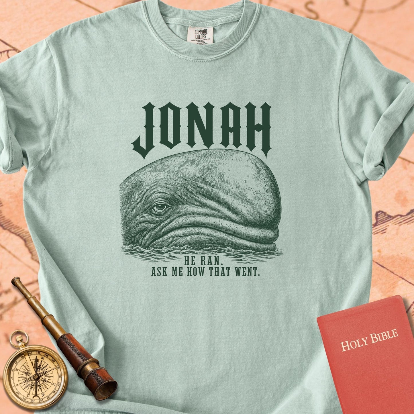 Whale. Ask Me How That Went. Premium T-shirt