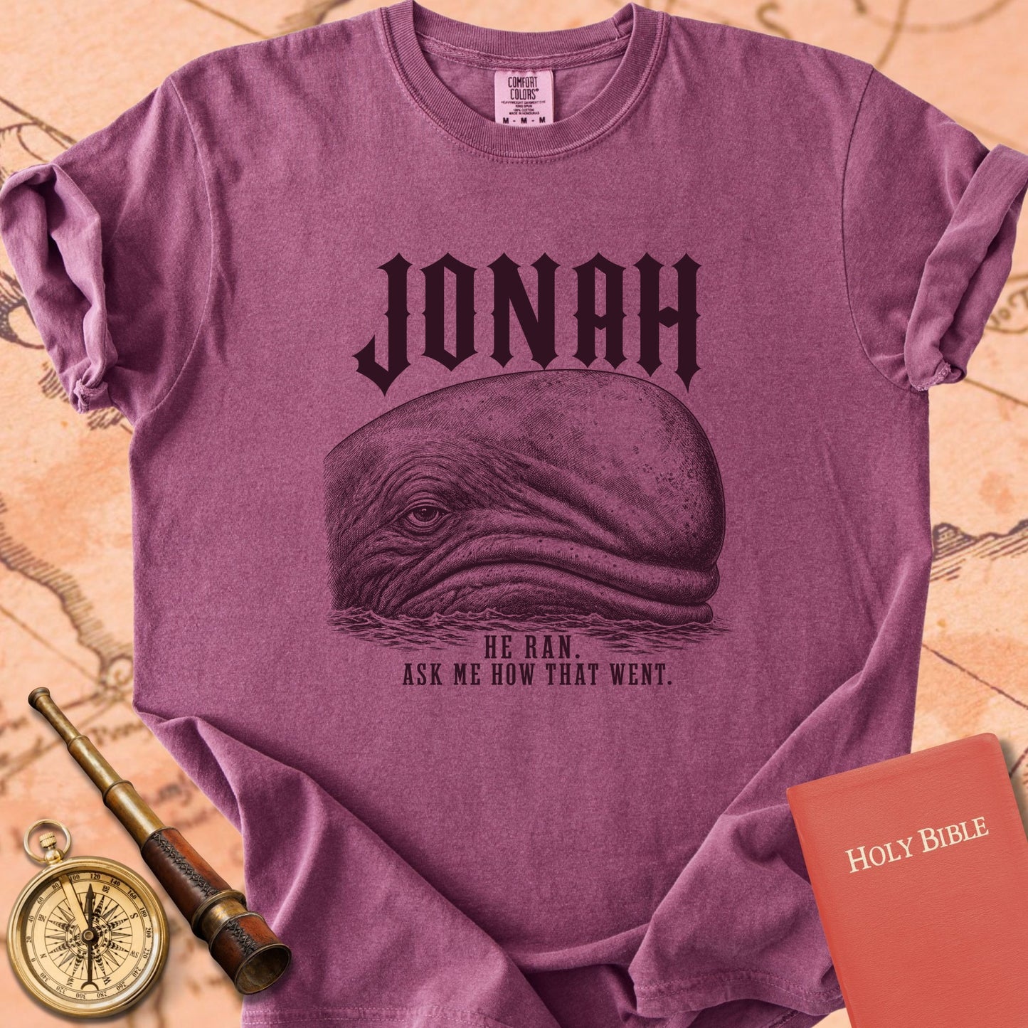 Whale. Ask Me How That Went. Premium T-shirt