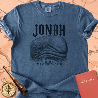 Whale. Ask Me How That Went. Premium T-shirt