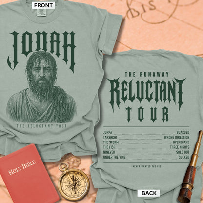 Jonah. The Reluctant Tour. Premium T-shirt