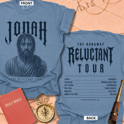 Jonah. The Reluctant Tour. Premium T-shirt
