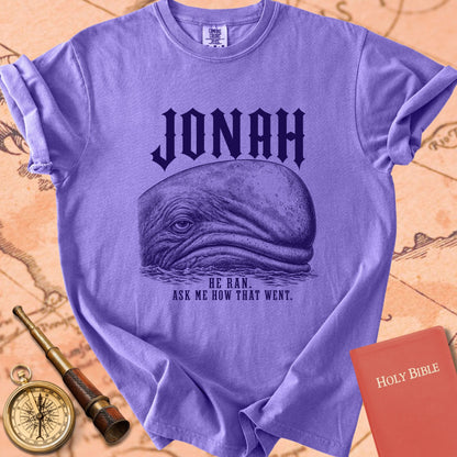 Whale. Ask Me How That Went. Premium T-shirt