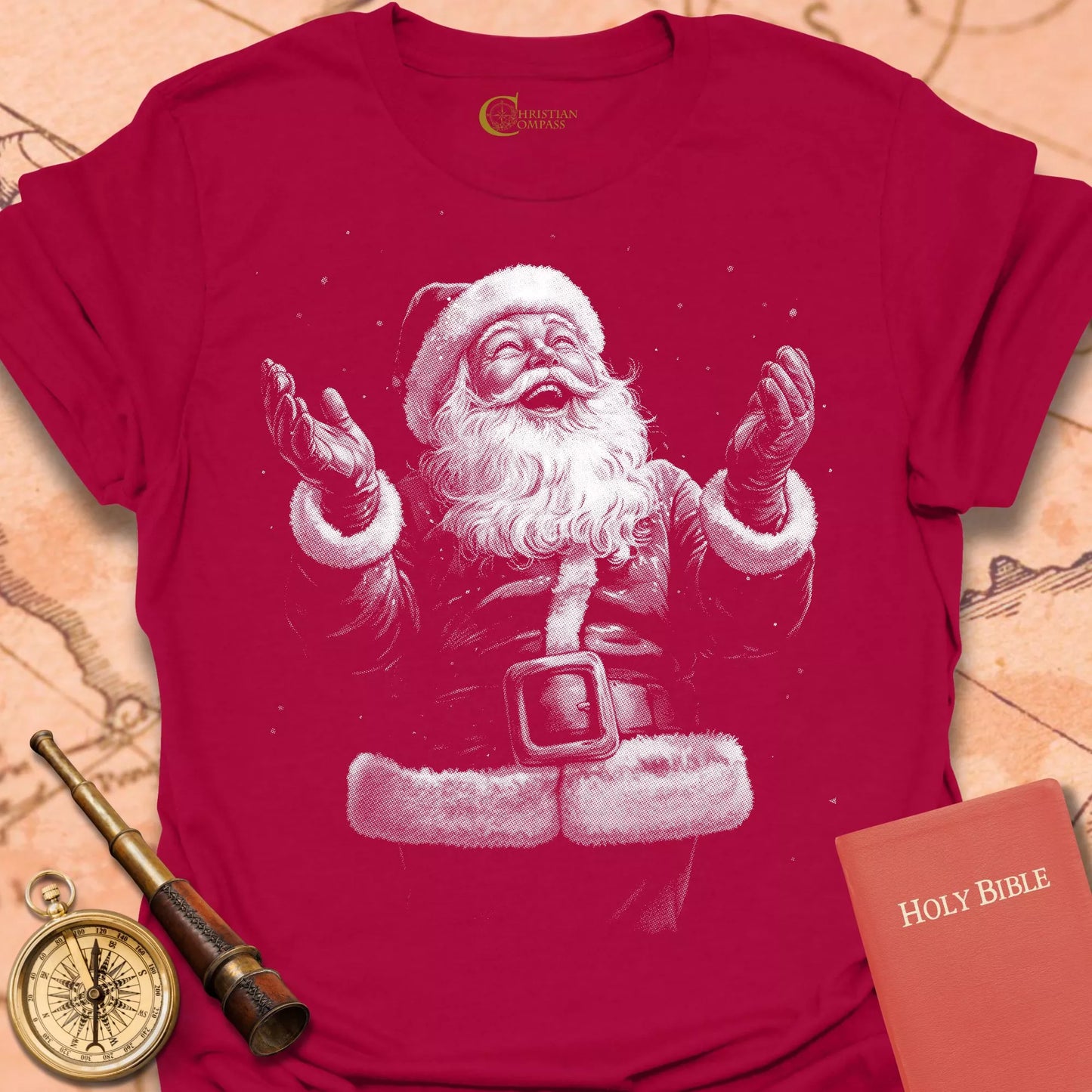Joy Santa T-Shirt