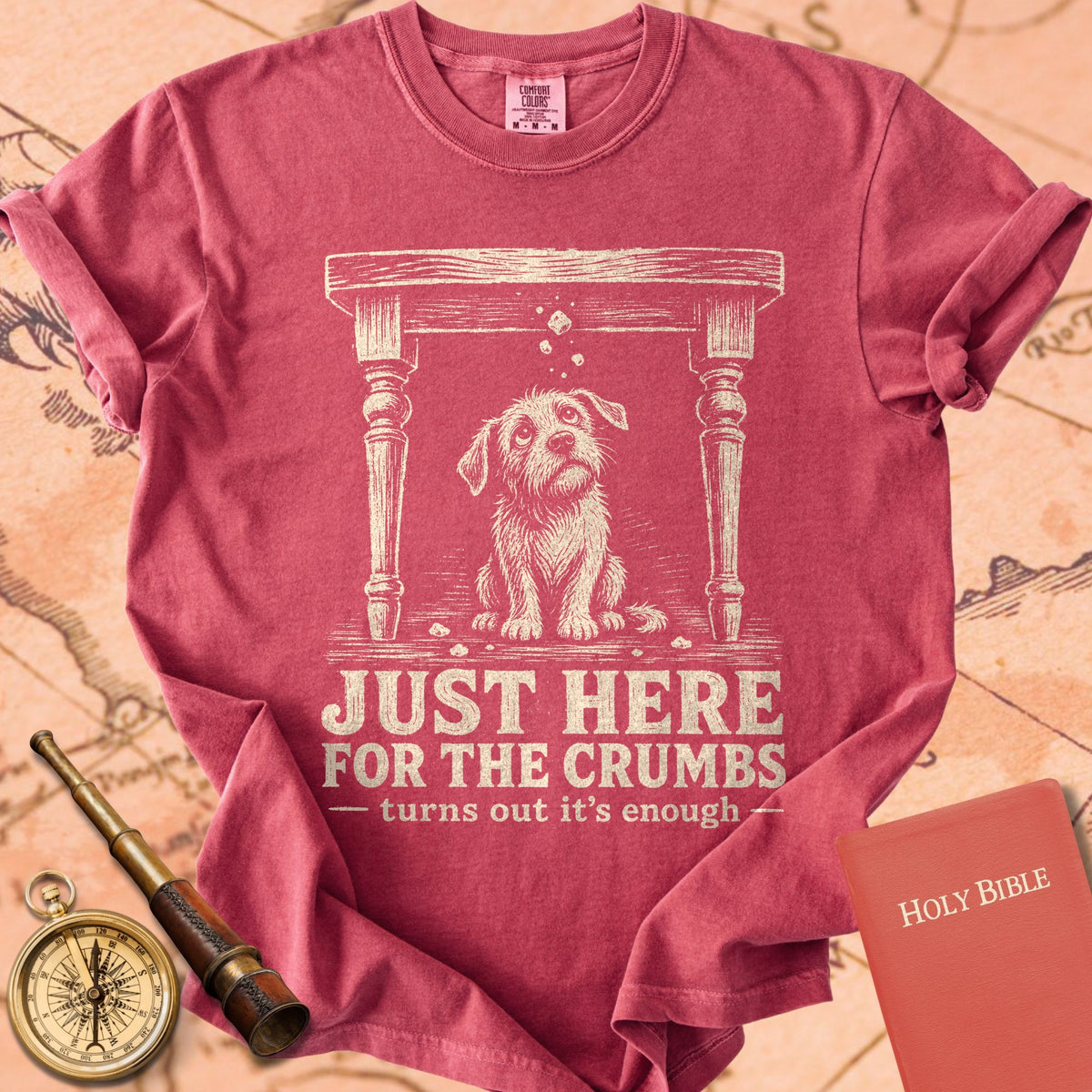 Just Here for the Crumbs (Turns Out It’s Enough) Premium T-shirt
