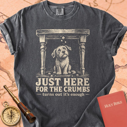 Just Here for the Crumbs (Turns Out It’s Enough) Premium T-shirt