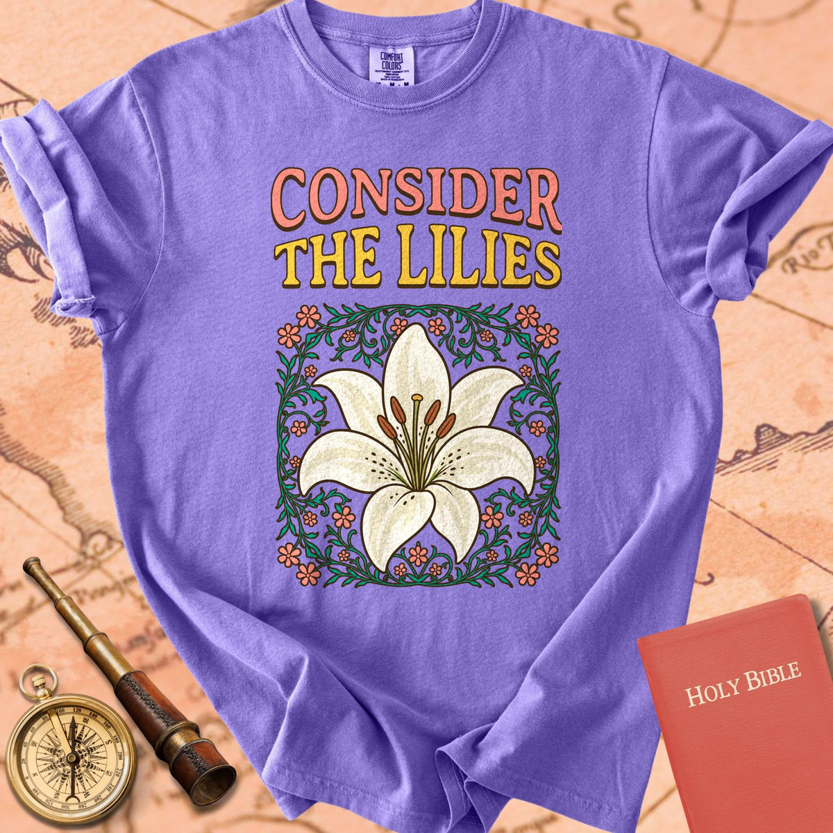 Lily - Consider the Lilies Premium T-shirt