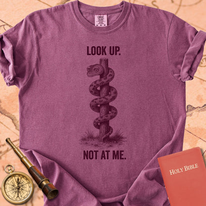 Look Up, Not at Me Premium T-shirt