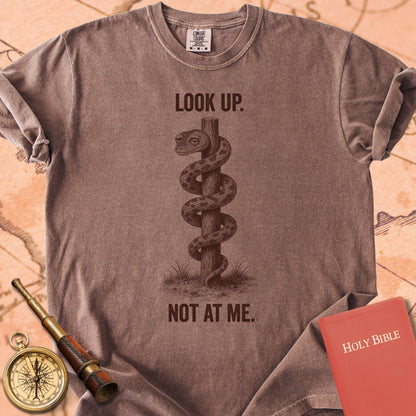 Look Up, Not at Me Premium T-shirt