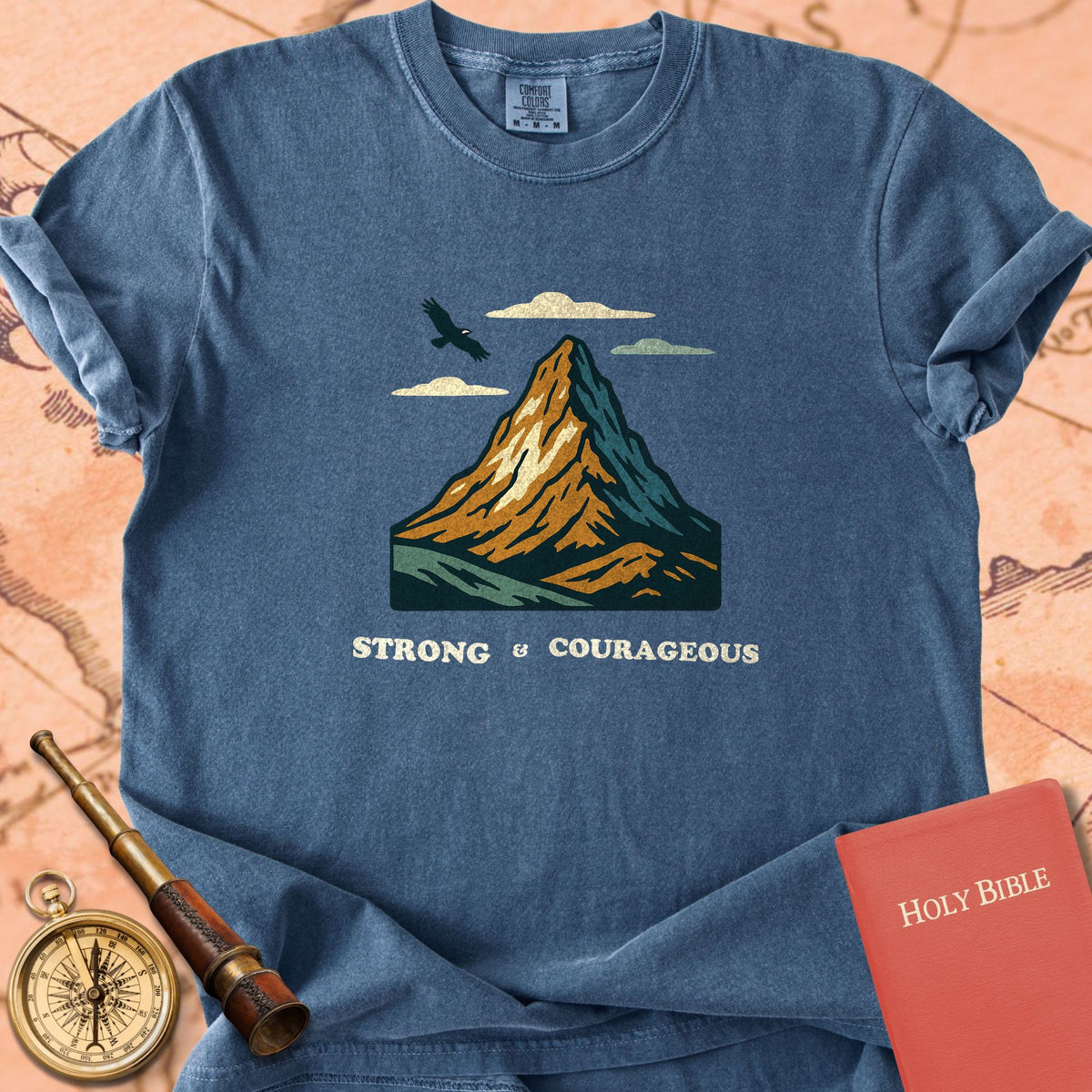 Strong and Courageous Premium T-shirt