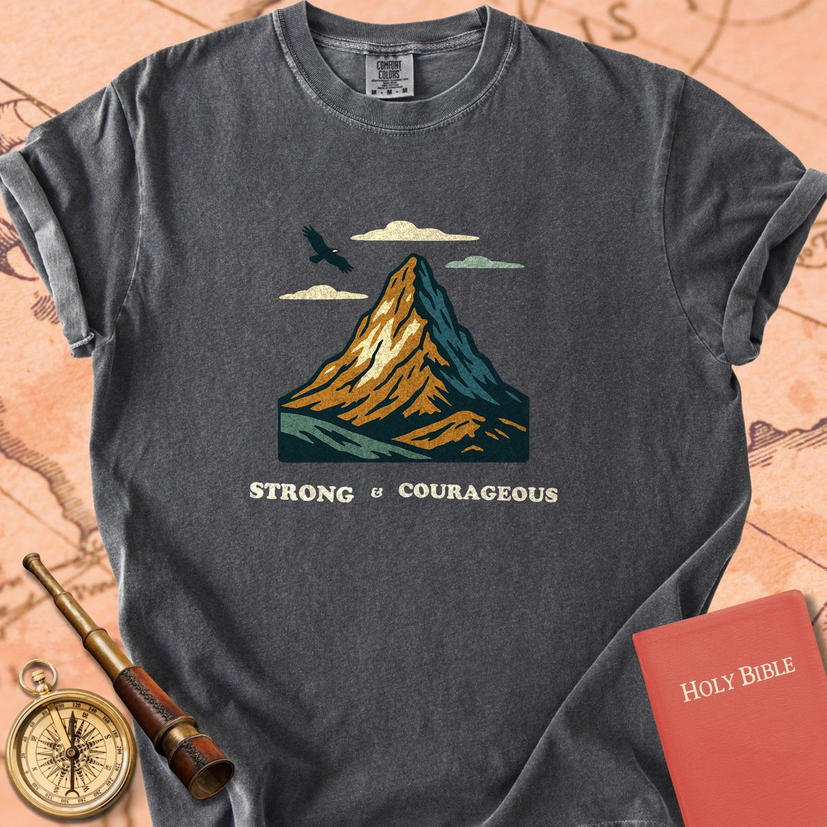 Strong and Courageous Premium T-shirt