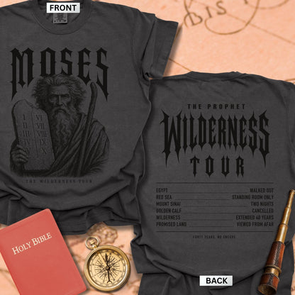Moses. The Wilderness Tour. Premium T-shirt