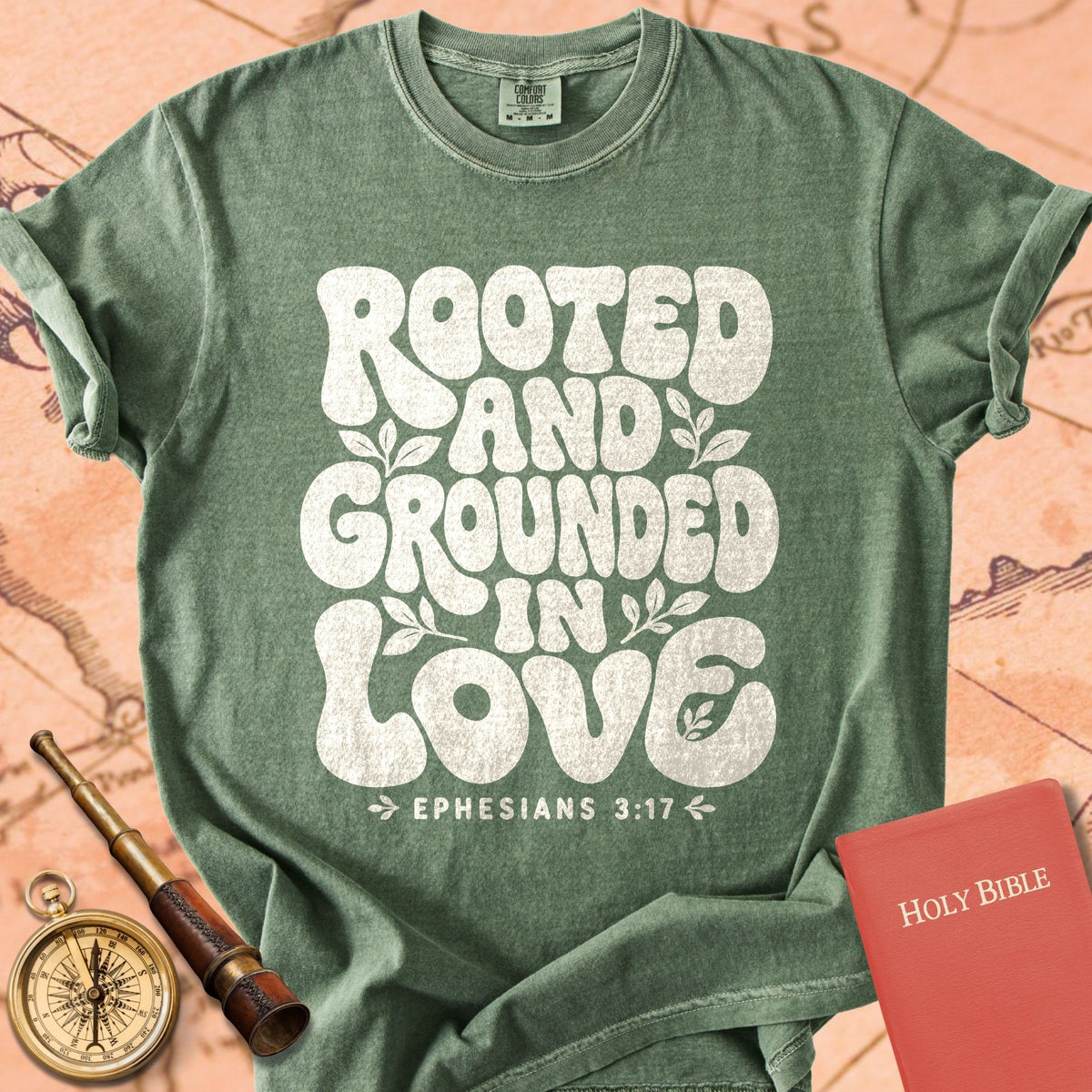 Rooted & Grounded in Love Premium T-shirt