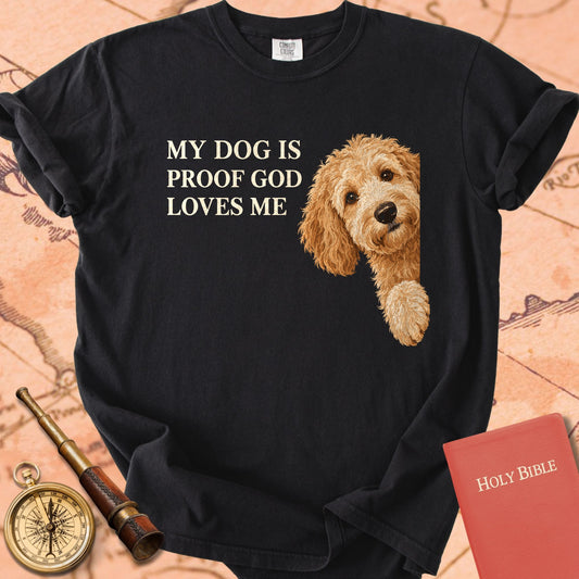 My Dog Is Proof God Loves Me Premium T-shirt