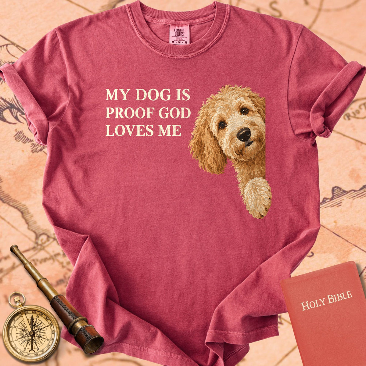 My Dog Is Proof God Loves Me Premium T-shirt