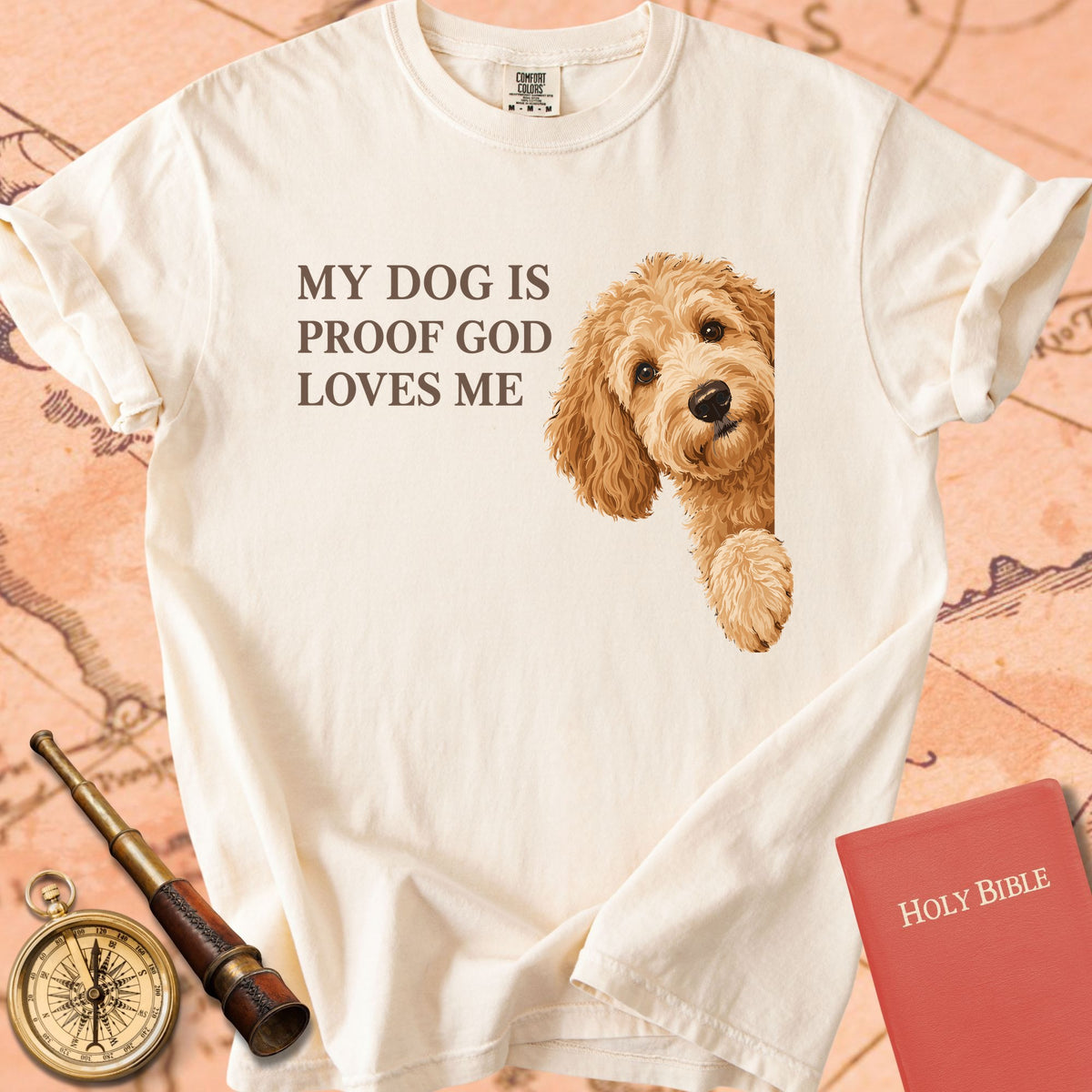 My Dog Is Proof God Loves Me Premium T-shirt