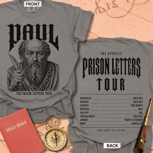 Paul. The Prison Letters Tour. Premium T-shirt