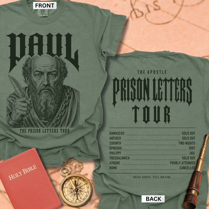 Paul. The Prison Letters Tour. Premium T-shirt