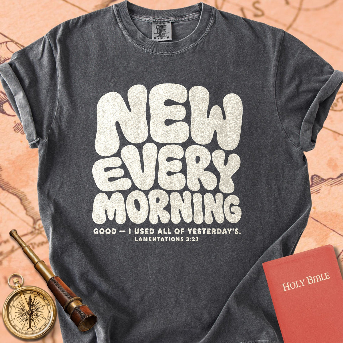 His Mercies Are New Every Morning Premium T-shirt