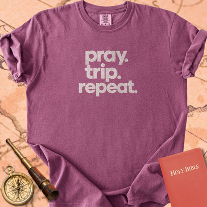 Pray. Trip. Repeat. Premium T-shirt