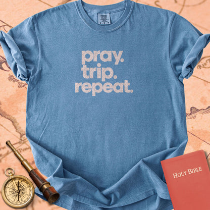 Pray. Trip. Repeat. Premium T-shirt