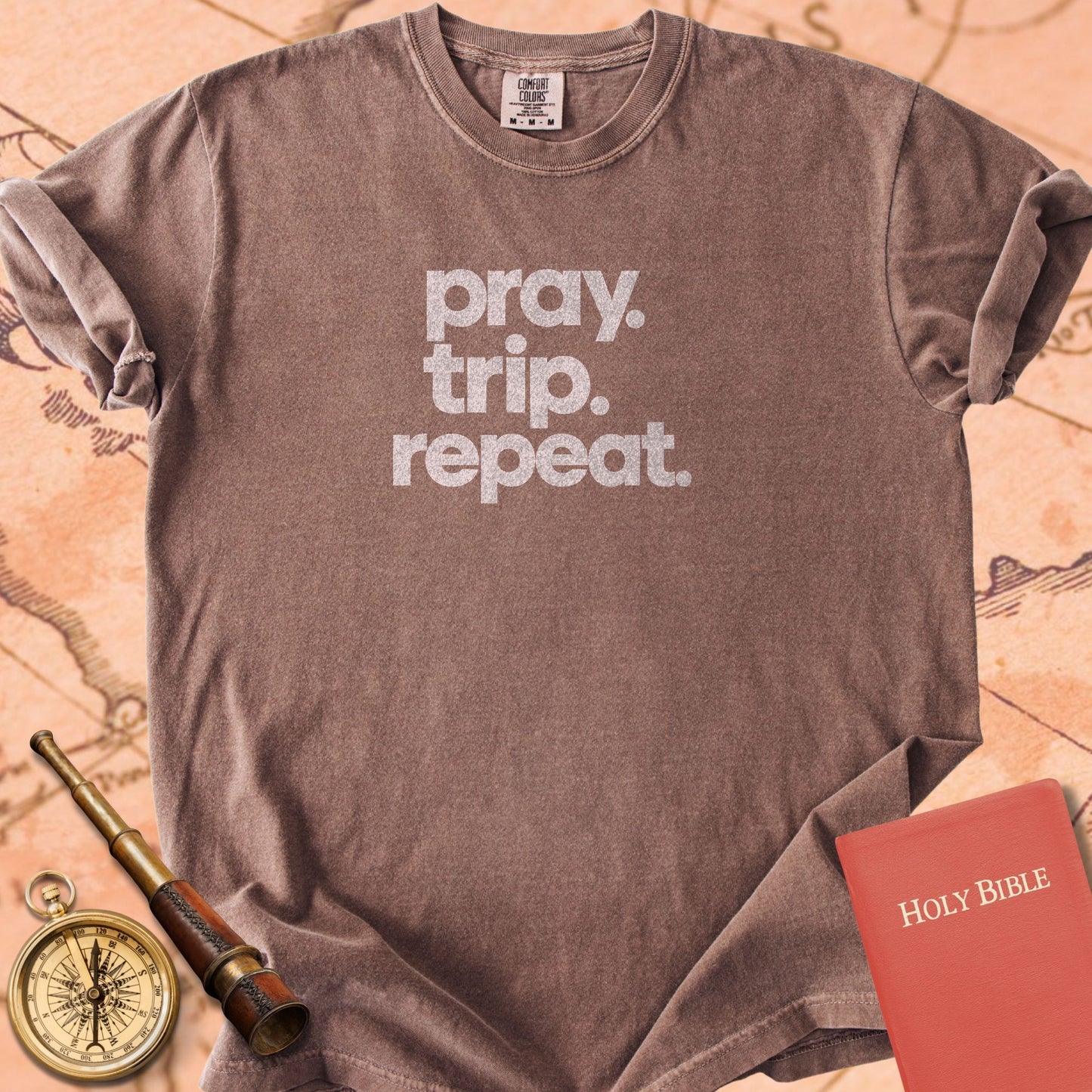 Pray. Trip. Repeat. Premium T-shirt