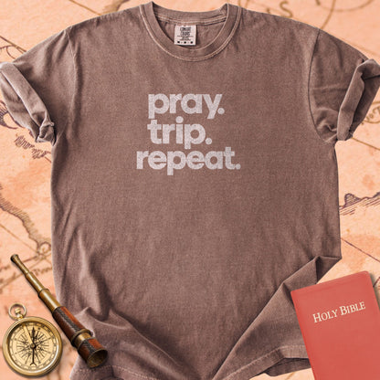 Pray. Trip. Repeat. Premium T-shirt