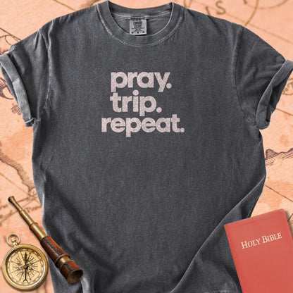 Pray. Trip. Repeat. Premium T-shirt