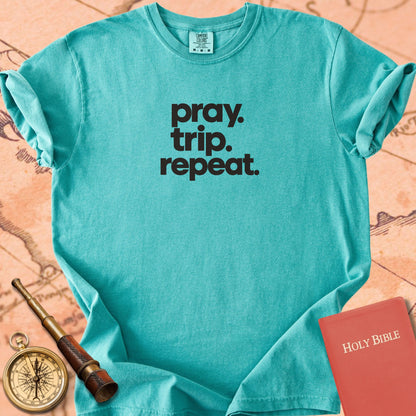 Pray. Trip. Repeat. Premium T-shirt