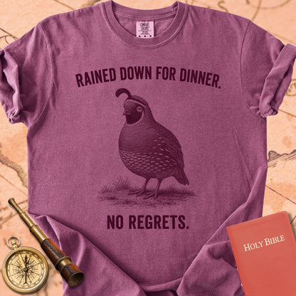 Rained Down for Dinner (No Regrets) Premium T-shirt