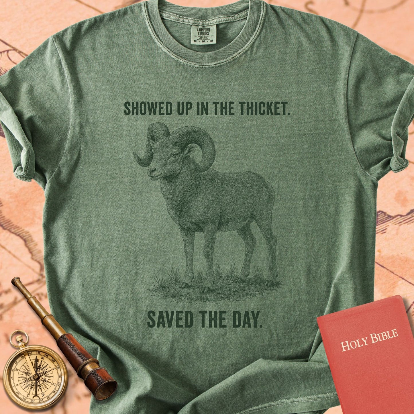 Showed Up in the Thicket (Saved the Day) Premium T-shirt