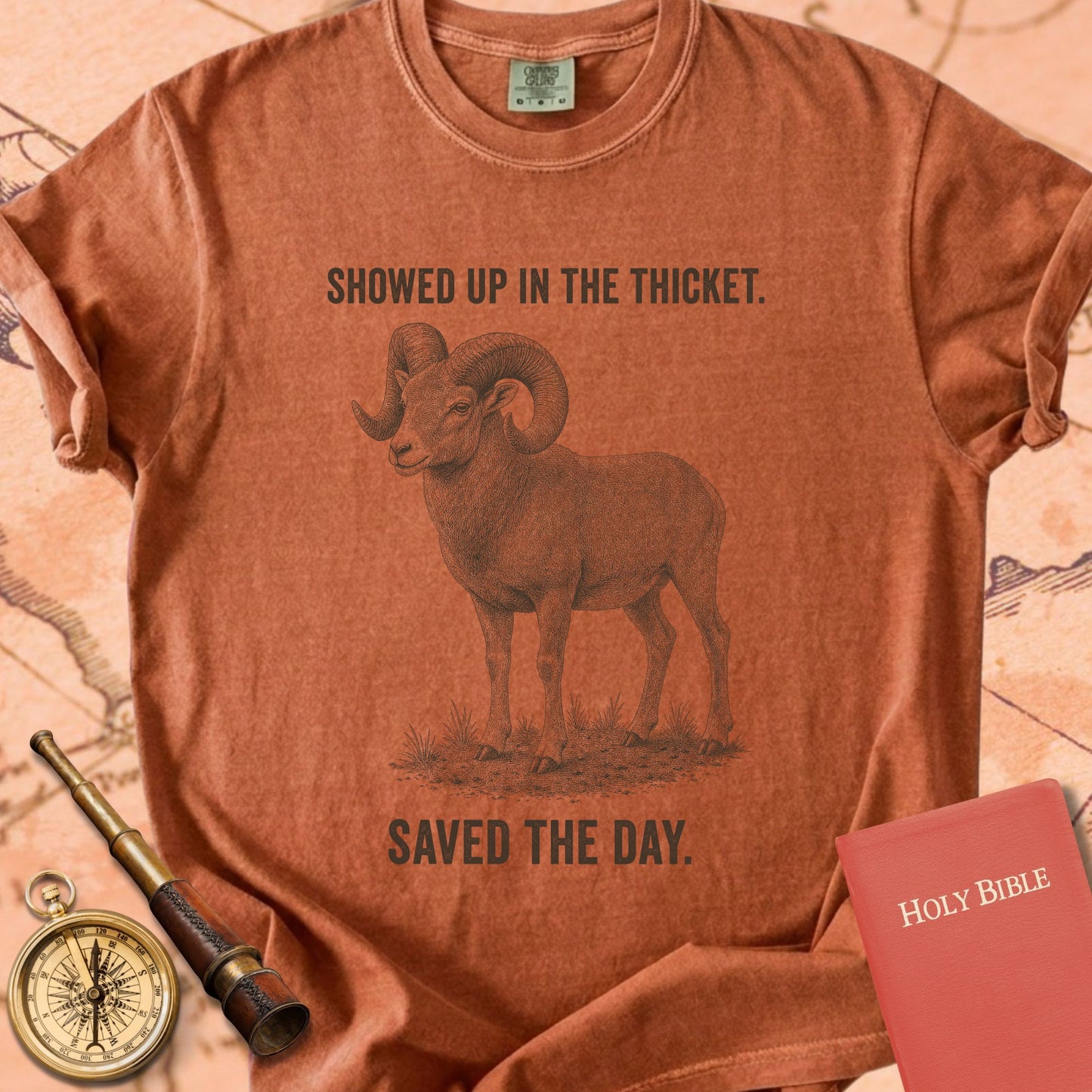 Showed Up in the Thicket (Saved the Day) Premium T-shirt