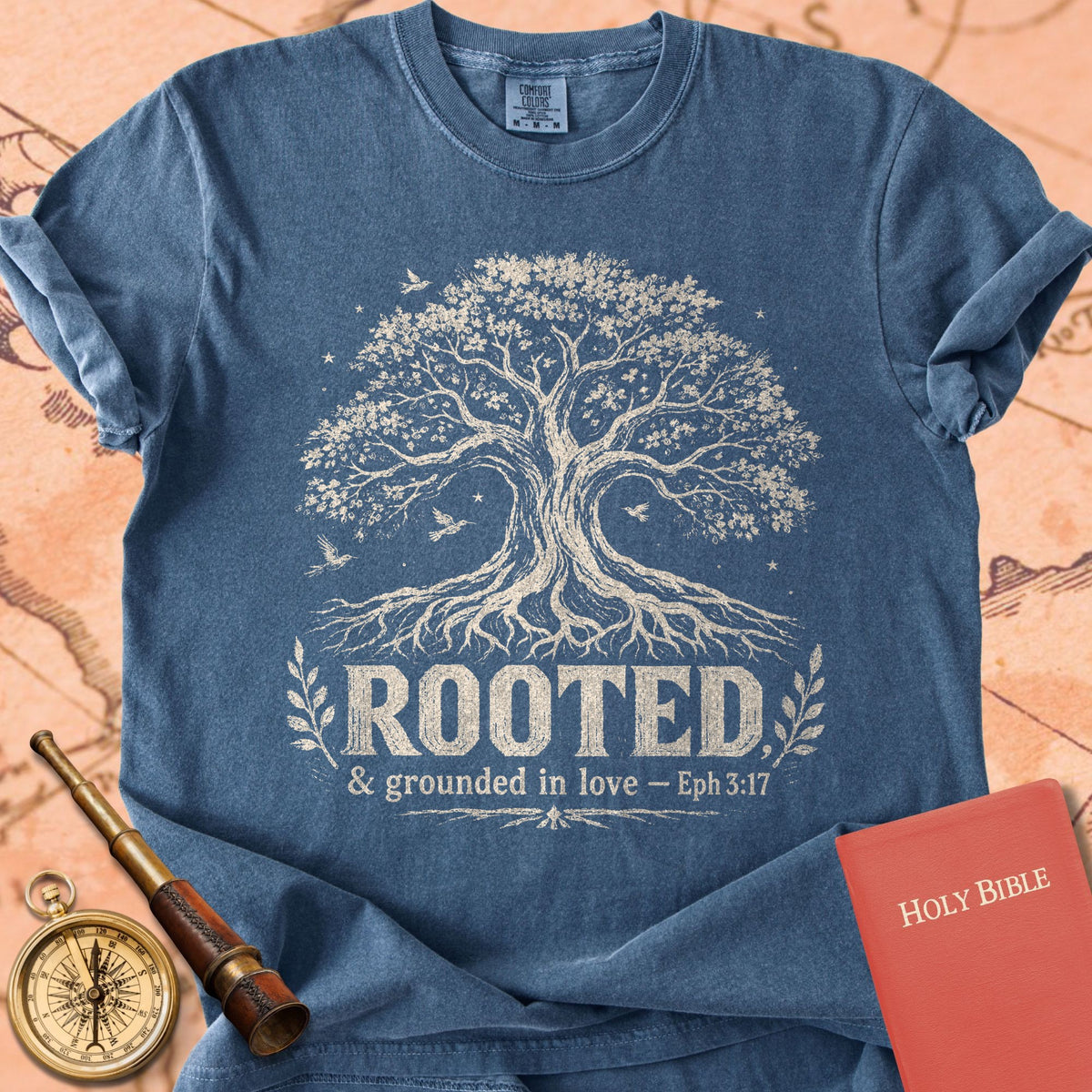 Rooted and Grounded in Love Premium T-shirt