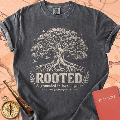Rooted and Grounded in Love Premium T-shirt