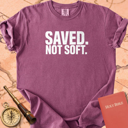 Saved. Not Soft. Premium T-shirt