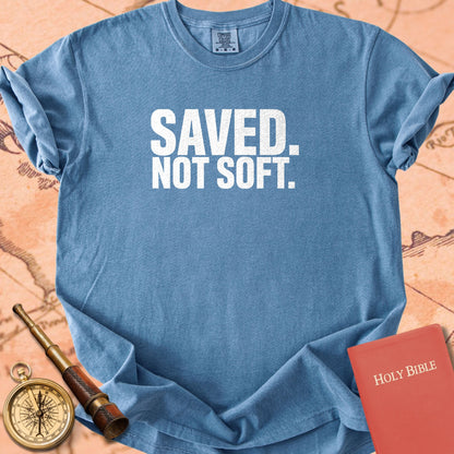 Saved. Not Soft. Premium T-shirt