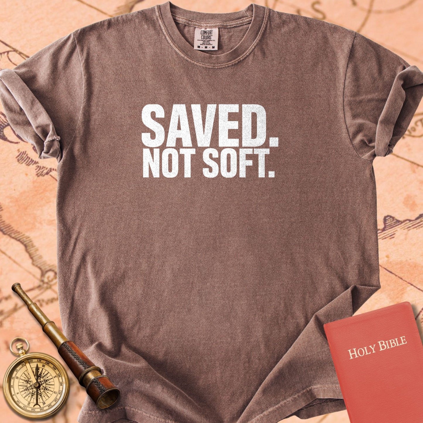 Saved. Not Soft. Premium T-shirt