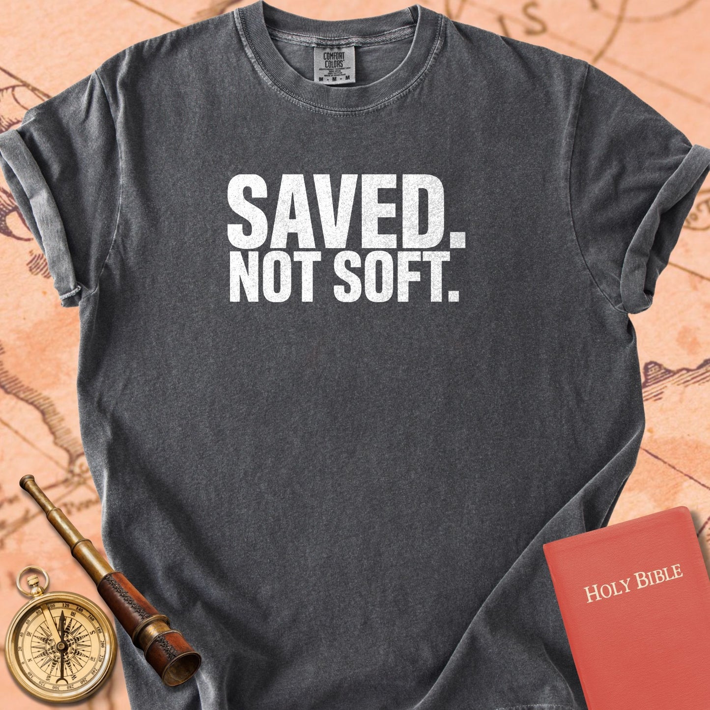 Saved. Not Soft. Premium T-shirt