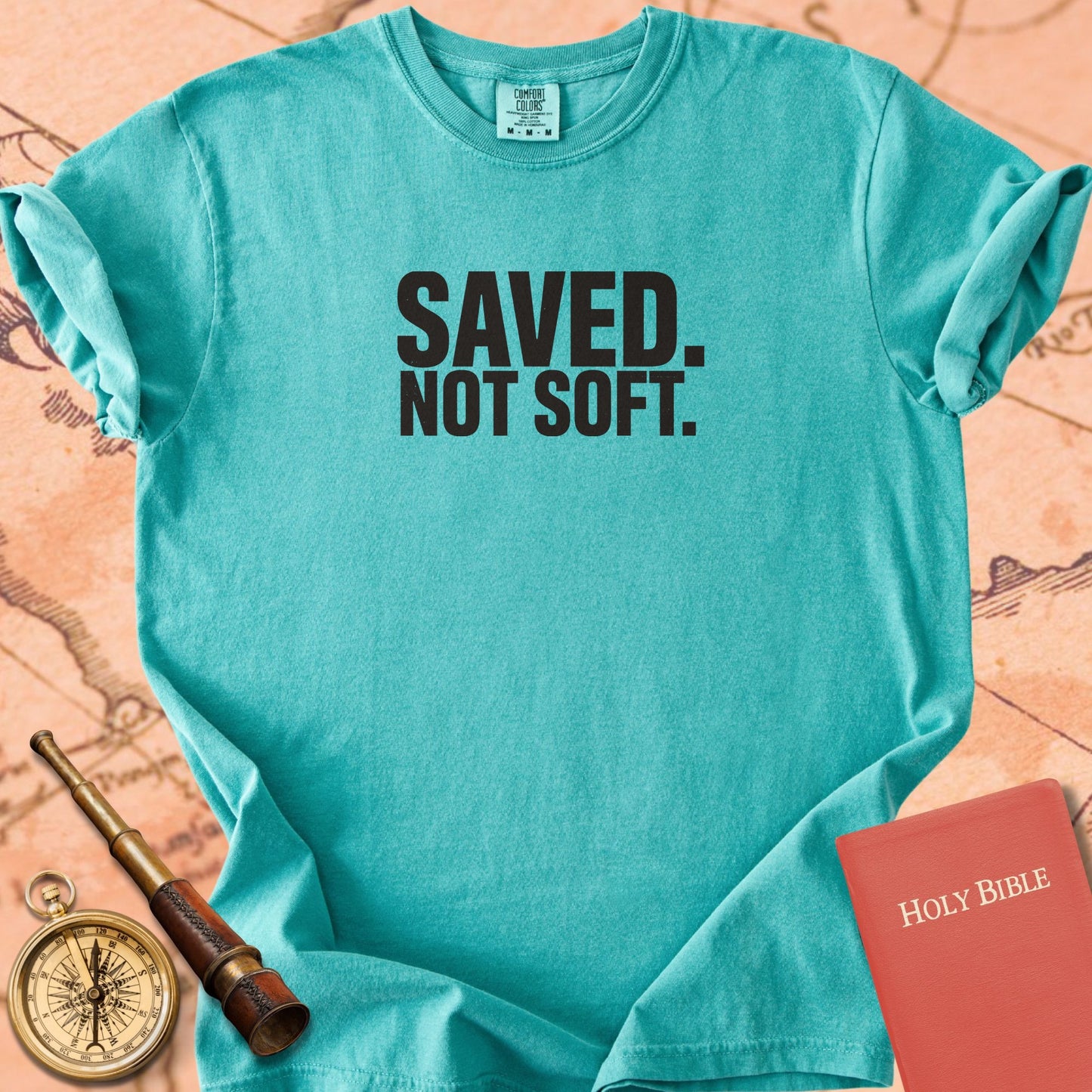 Saved. Not Soft. Premium T-shirt