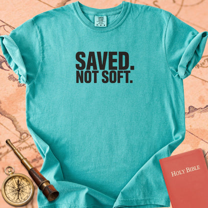 Saved. Not Soft. Premium T-shirt