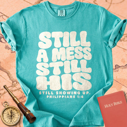 Still a Mess, Still His Premium T-shirt