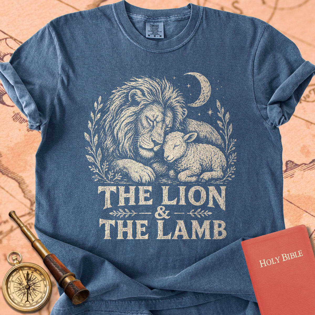 The Lion and the Lamb Premium T-shirt