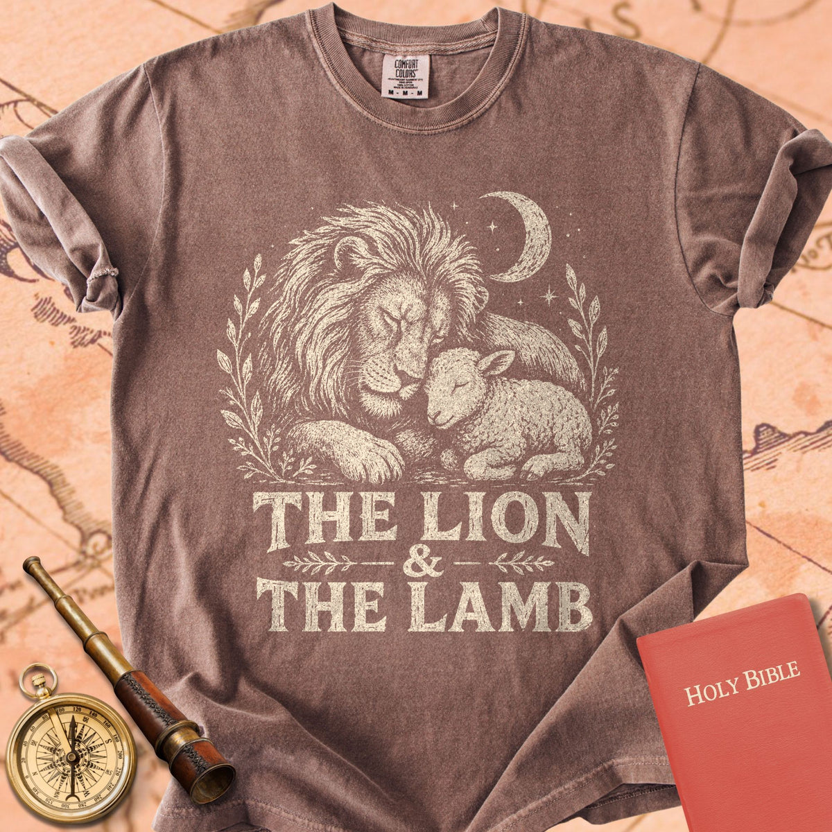 The Lion and the Lamb Premium T-shirt