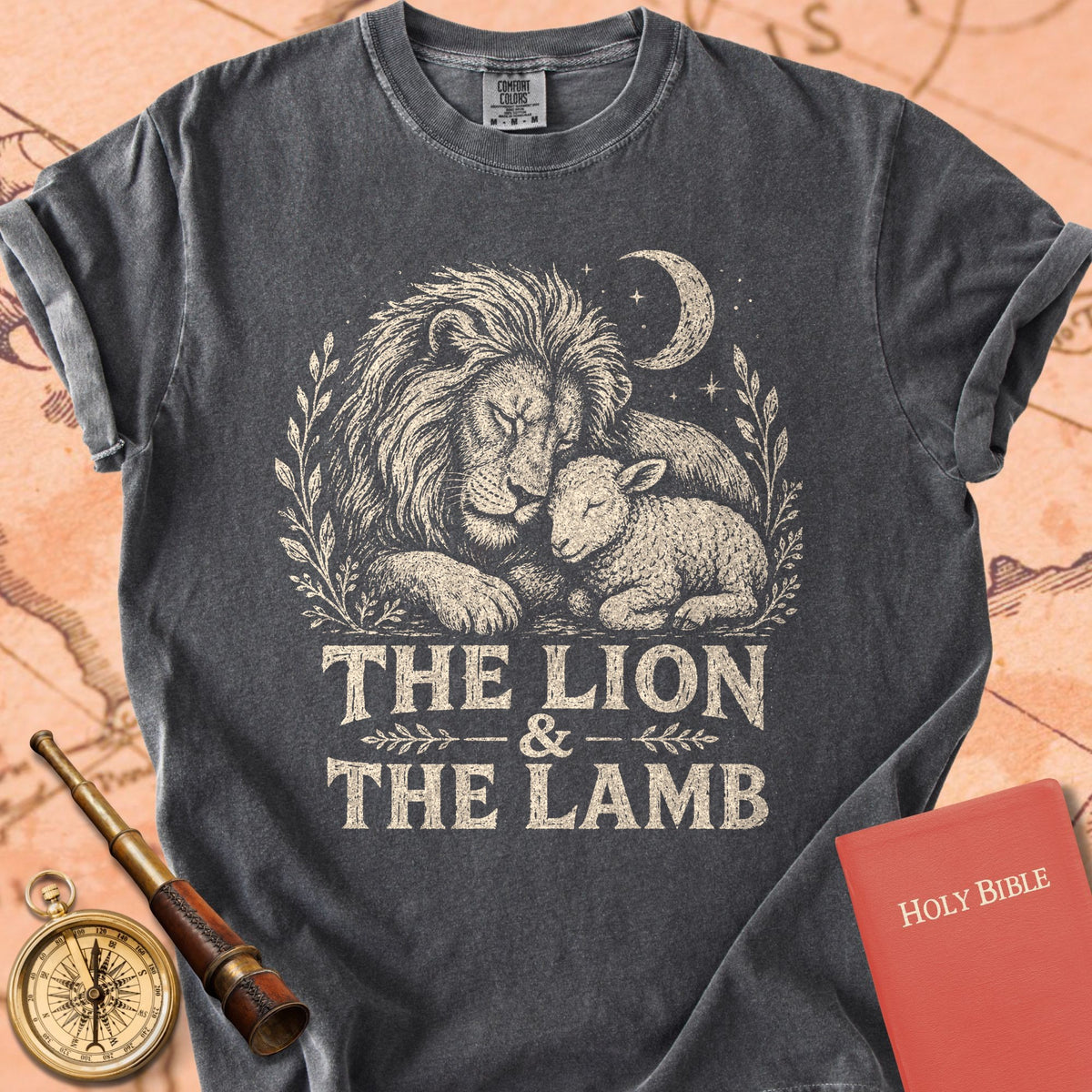 The Lion and the Lamb Premium T-shirt