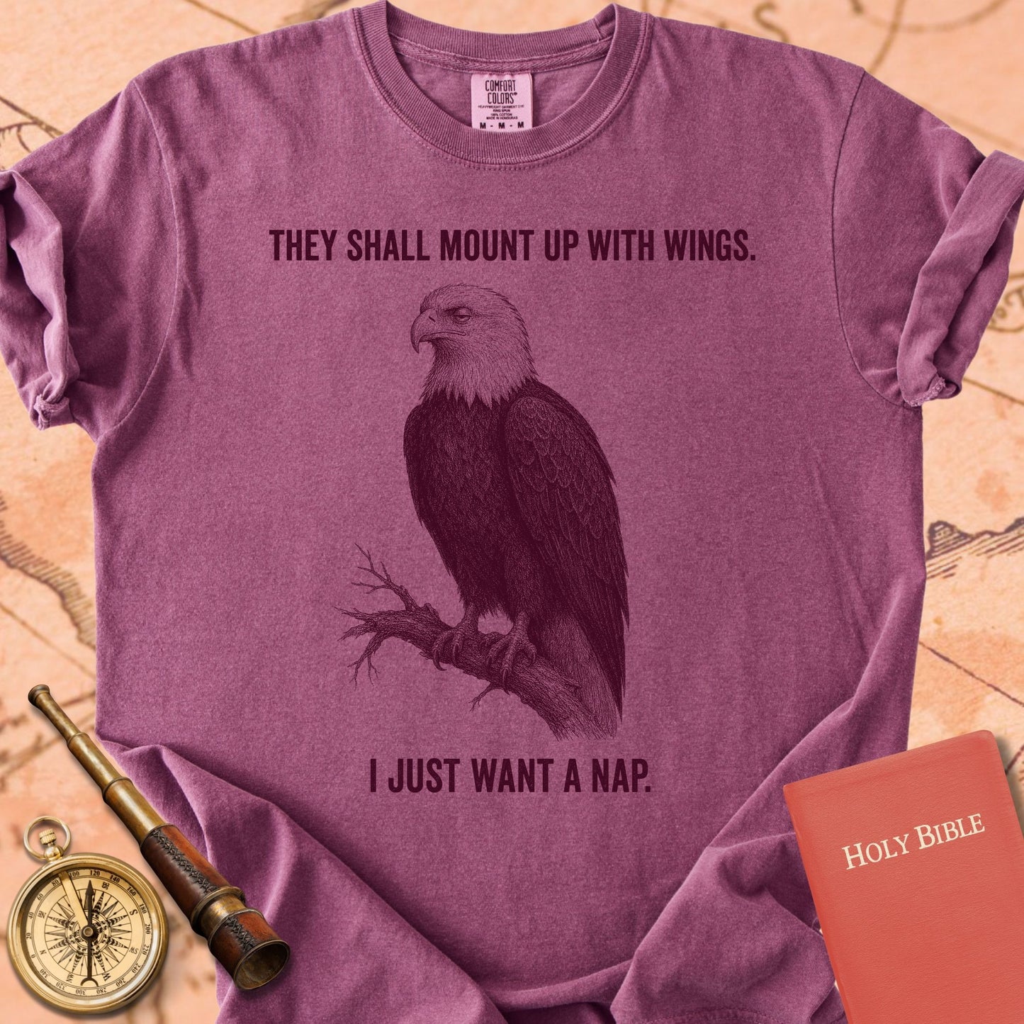 They Shall Mount Up With Wings (I Just Want a Nap) Premium T-shirt