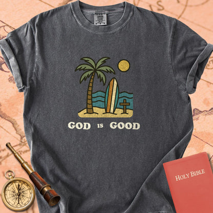 God is Good Shoreline Premium T-shirt