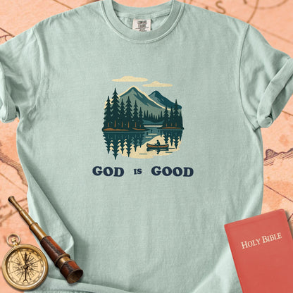 God is Good Lake Premium T-shirt