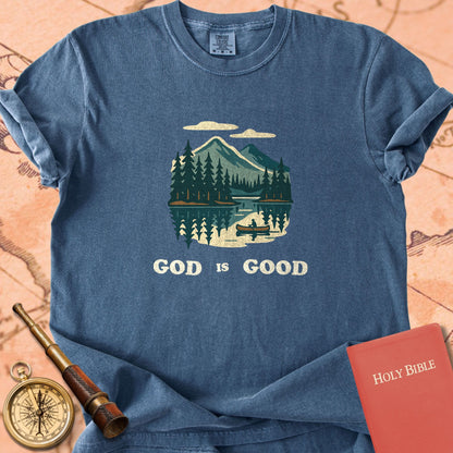 God is Good Lake Premium T-shirt