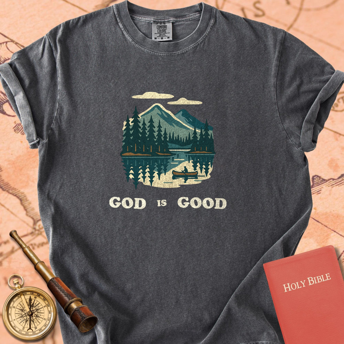 God is Good Lake Premium T-shirt
