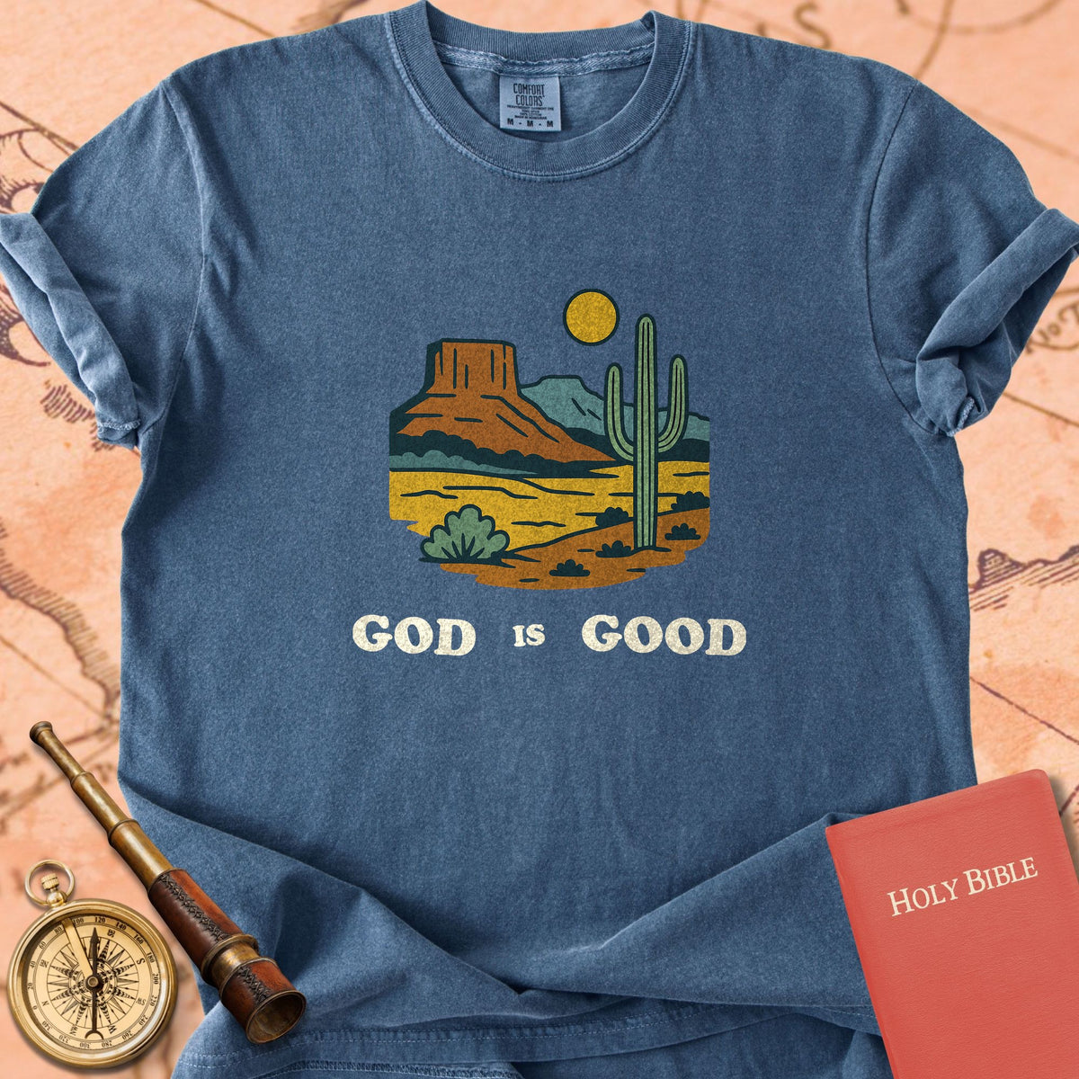 God is Good Desert Premium T-shirt